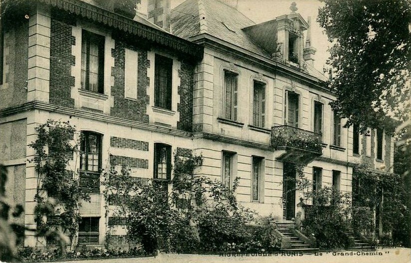 Chateau du grand chemin facade aigrefeuille 1911