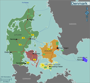 Denmark regions small