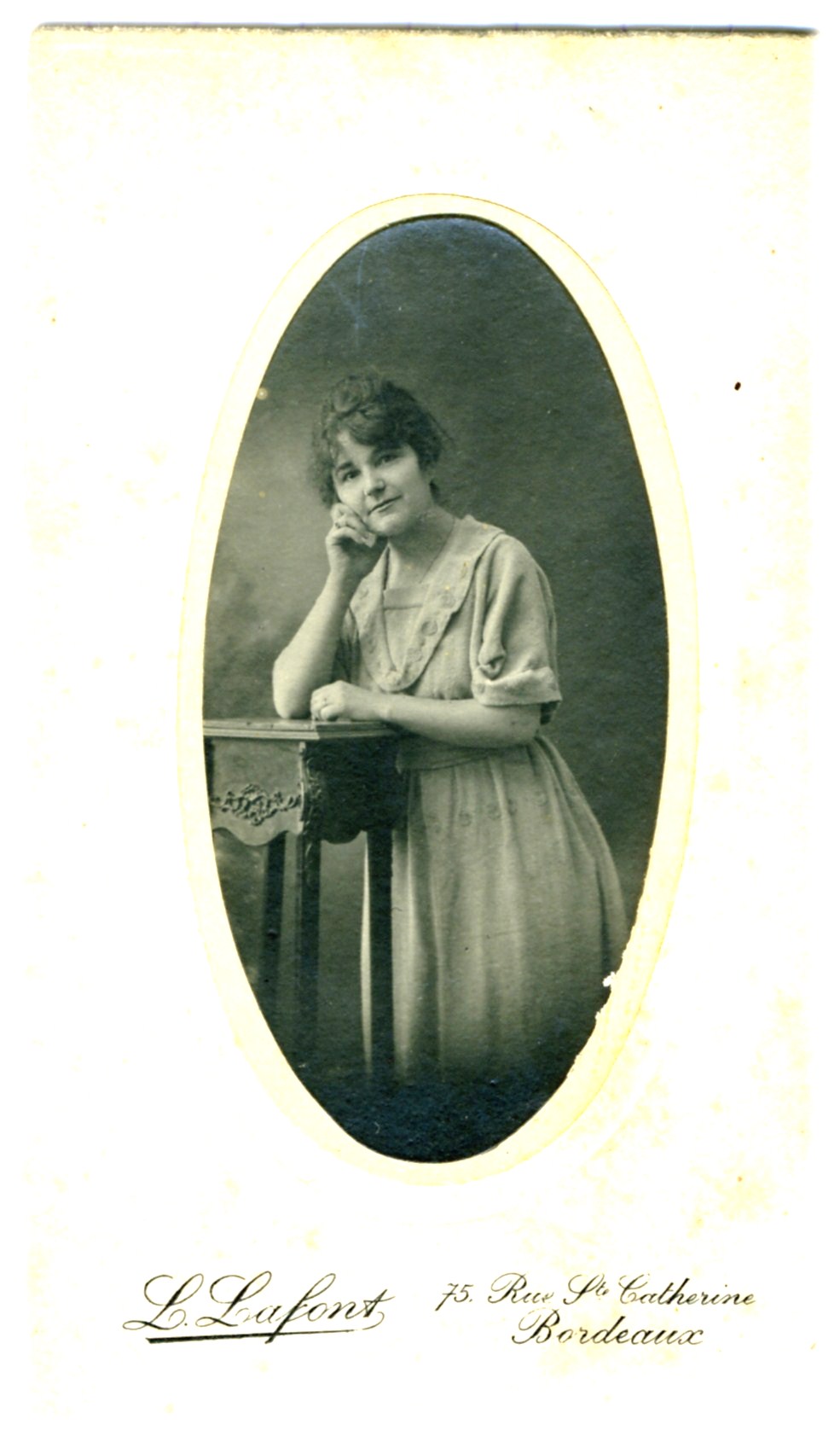 Moinet etiennette 1890photo 1910 20 ans