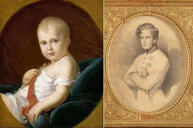 Portrait du petit roi de rome par gerard en 1811